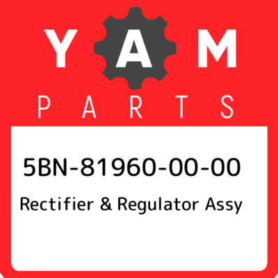 Regulator Rectifier Replacement For Yamaha 5BN-81960-00-00 - Motorcycle Electrical Part