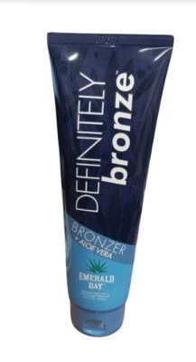 Emerald Bay Definitely Bronze + ALOE VERA Tanning Lotion 8.5oz BRONZER