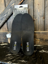 Strive adult Footwear Orthotic Arch Support Insoles Size Large