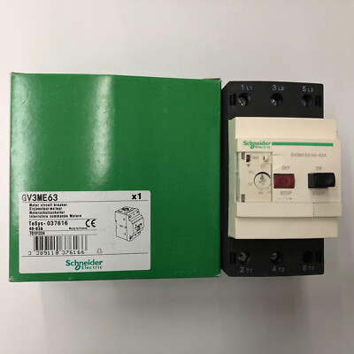1PC New GV3-ME63 Schneider 40-63A GV3ME63 free shipping