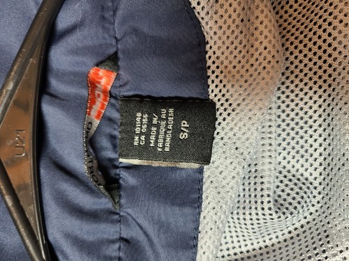 Holiday Gas Station Employee Jacket Windbreaker Small Full Zip Convenient Store - Picture 7 of 7