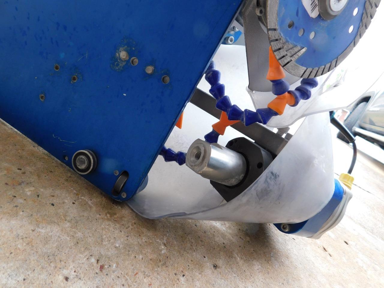 OMEGA BLUE RIPPER MITER MASTER RAIL SAW FOR MARBLE GRANITE & MORE eBay