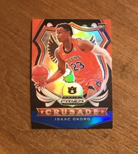 Isaac Okoro 2020-21 Crusade Red White Blue Prizm Rookie #84 Cavaliers RC