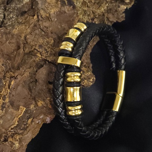 Echtes Lederarmband für Herren und Damen | 100% Leder | viele Varianten - Bild 35 von 68