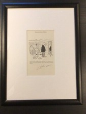 LORIOT KARTE BILD MIT ORIGINAL AUTOGRAMM SELTEN