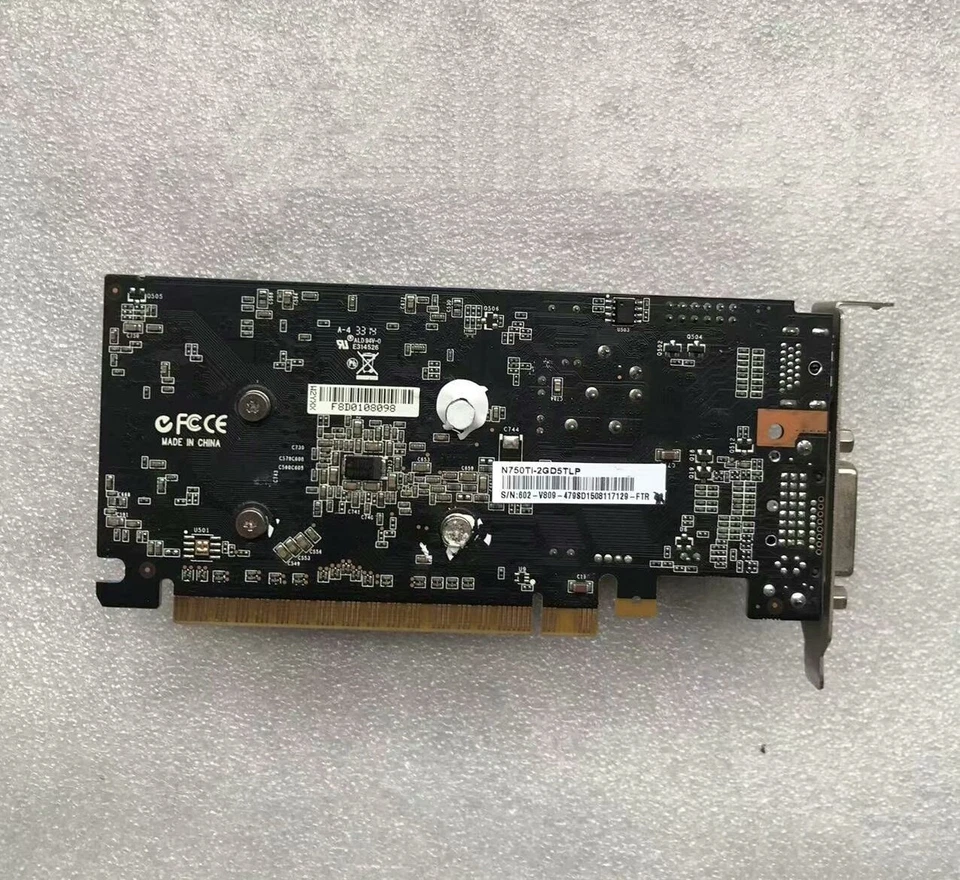 MSI NVIDIA GeForce GTX750Ti 2GB LP 640SP GDDR5 Graphics Video Card DVI HDMI - Image 2 of 3