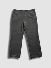  135 Alfani Men's Gray Slim-Fit Dress Trousers Suit Pants Size 34W 29L