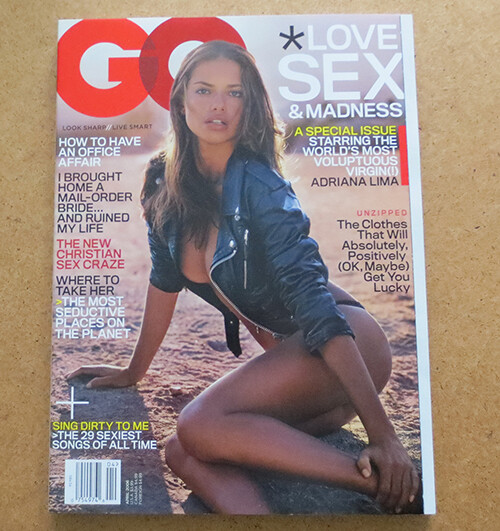 GQ MAGAZINE Victoria's Secret Model Adriana Lima | eBay