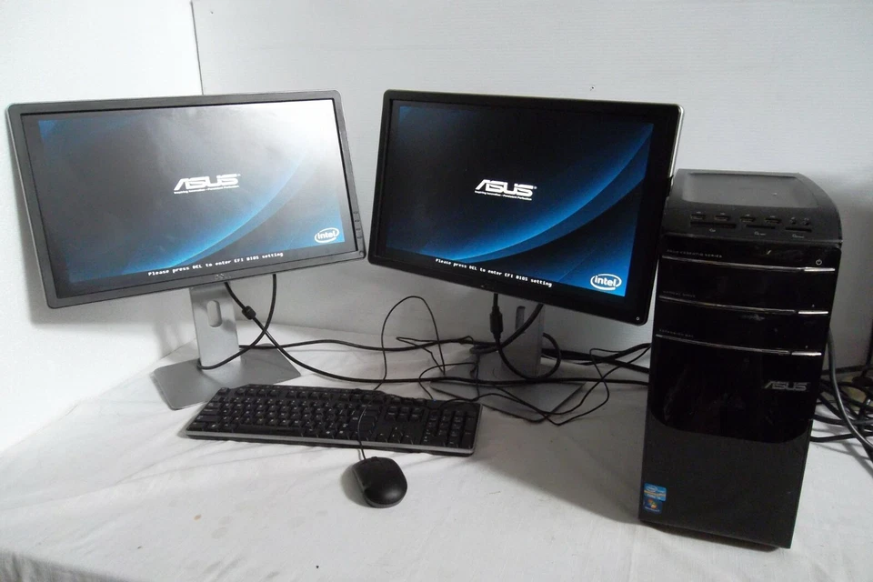 ASUS Essentio Intel Core i5 2.90GHz 500GB 12GB Wi-Fi Dual 22" Monitor CM6850-05 - Image 4 of 4