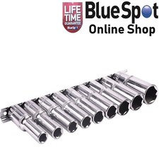 Deep Socket Set Long Reach Sockets 1/2" Drive On Rail- Lifetime Guaranteed 01541