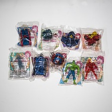 McDonalds happy meal toys 1996 Marvel Super Heroes Set of 8 MIP  U-3