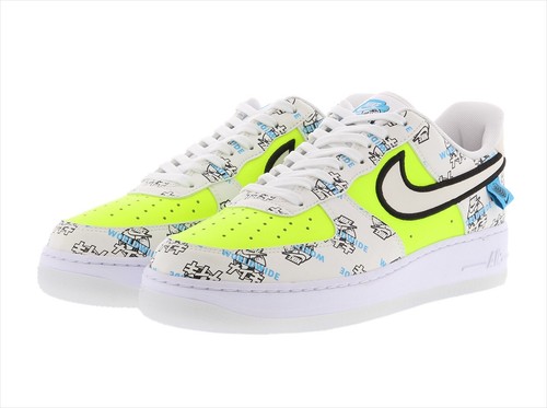 NIKE AIR FORCE 1 '07 LV8 WW WORLDWIDE PACK KATAKANA White Japan limited US  9 | eBay