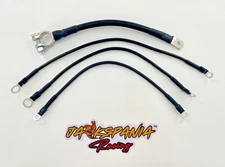 Heavy Duty Battery Ground Strap Kit For Honda Acura B D H K Series Engine Trans