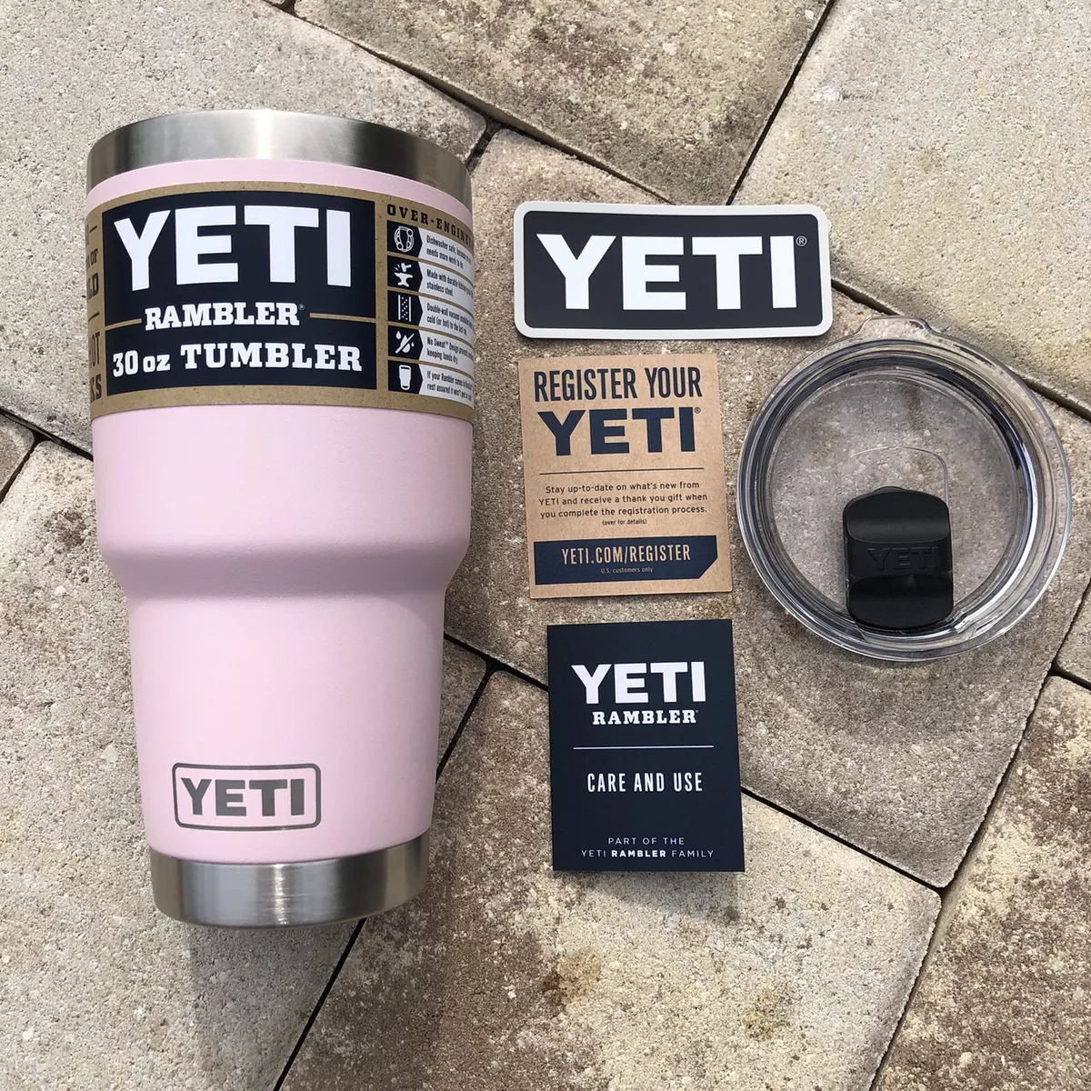 Yeti Rambler 30 oz Tumbler - Power Pink