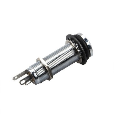 3 Trongs Practical Copper Mono Active Barrel Socket Electric Guitar Bass Jack E