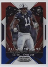 2021 Panini Prizm Draft Picks All-American Red White & Blue Micah Parsons 1i9m
