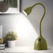 Gooseneck Desk Lamp 360 LED Flexible Reading Light Small Desk Lamps for Sm