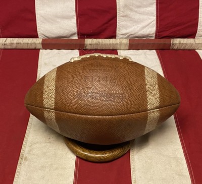 Vintage 1960s Wilson Leather Football w/Laces Paul Hornung Packers