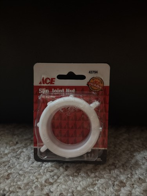 #ad Ace Hardware New 1 1 2 Inch Slip Joint Nut Plumbing Parts $9.17