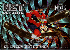 2020-21 Metal Universe Net Deposits Aleksander Barkov #ND-10 Florida Panthers