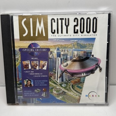 Sim City 2000 - The Ultimate City Simulator Special Edition Maxis (PC)