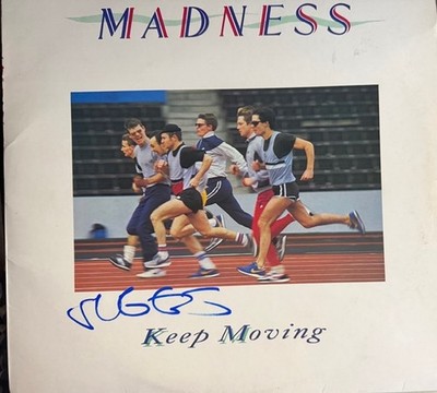 Madness  KEEP MOVING VINYL LP  SIGNED INPERSON SEE PRROF