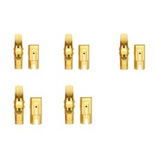 Sax Mouthpiece 5C/6C/7C/8C/9C Mouthpiece with Caps Soprano Saxophone Mouthpiece