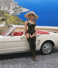 Spur G Figur Starlet Sexy historisch  1/24 1/22,5 bemalt 50er/60er