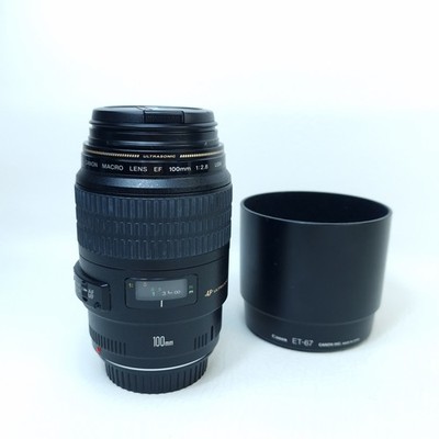 Canon EF 100mm f/2.8 Macro USM Objektiv | Gegenlichtblende & Schutzkappen enthalten | Kostenloser Versand im Vereinigten Königreich