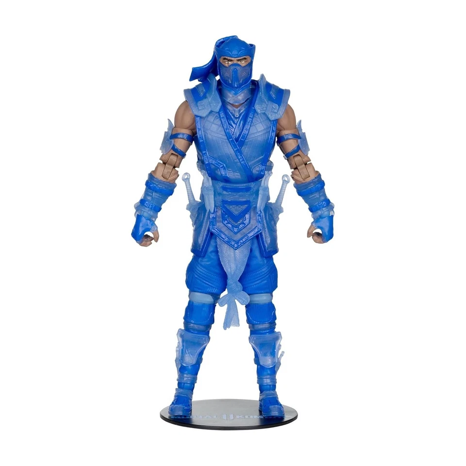 Figura de 7 pulgadas McFarlane Toys Mortal Kombat Sub-Zero (brilla en la oscuridad) Foto 4 de 4