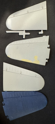 Monogram 7575 Douglas TBD-1 Devastator Parts Kit Bash Wing Tip Parts #5 #6 #7 #8