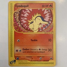 Cyndaquil 105/165 Expedition Base Set Regular Non Holo - Hp-MP Maybe Error???? on eBay