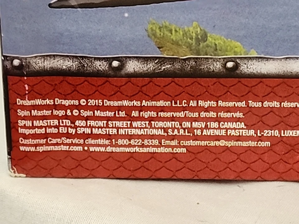 Conjunto de bonecos de ação soluço e desdentado brinquedo Dreamworks Dragons 2015 - Imagem 3 de 3