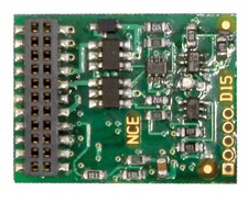NCE 6-Function DCC Control Decoder With 21-Pin MTC Plug D16MTC