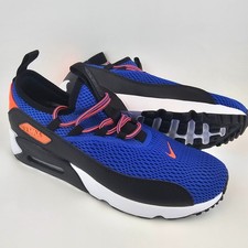 Nike Air Max 90 EZ GS Low Top Snakers Racer Blue Crimson Kids Youth Size 6.5Y
