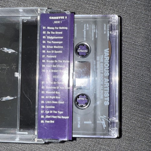 Various - Best Rock Album In The World... Ever - Used Cassette - H7426z - Picture 5 of 5