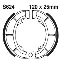Bremsbacken Vorne EBC S624G FüR Derbi Vamos 50 TT Bj. 1993-1994