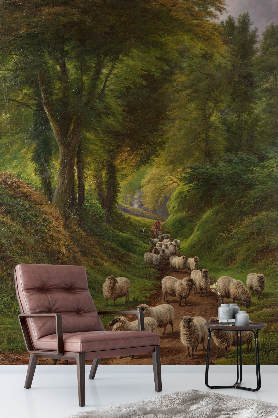 3D Landscape Oil Painting Wall Murals Wallpaper Murals Wall Sticker 3