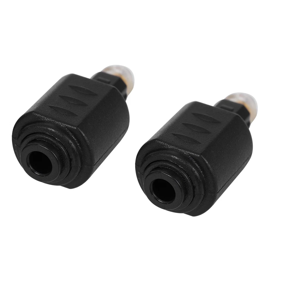2 Packs Optical 3.5mm Female  Jack Plug To Digital Toslink  Adapter Z3D4 - Image 4 of 4