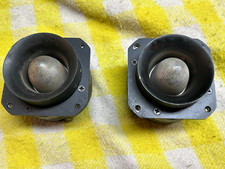 Vintage Pair of JBL 2402 "Bullet" Tweeters 8-0hms. Alnico OEM Diaphragms