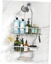 Shower Caddy Hanging - Never Rust Shower Organizer - Aluminum Over The Shower