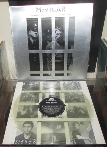 McVicar OST THE WHO  DALTREY ORIG 1st UK POLYDOR 1980 CLEAR VINYL EX AUDIO
