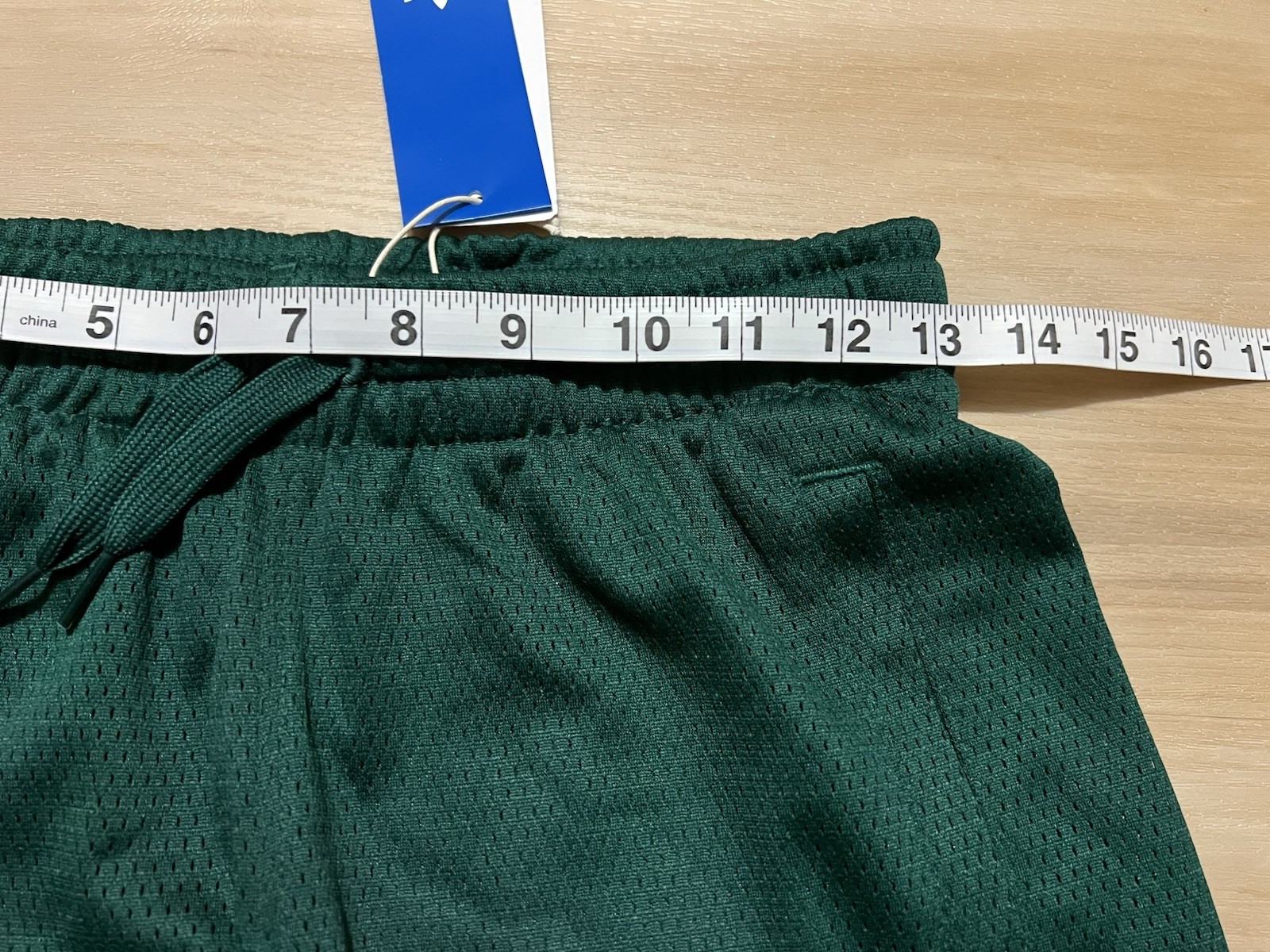 NWT Adidas Shorts Medium Youth Boys Mesh Athletic Collegiate Green thumbnail 6