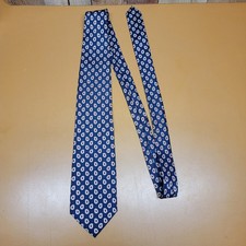 Brooks Brothers Silk Tie Navy Red White Paisley Pattern Made in USA