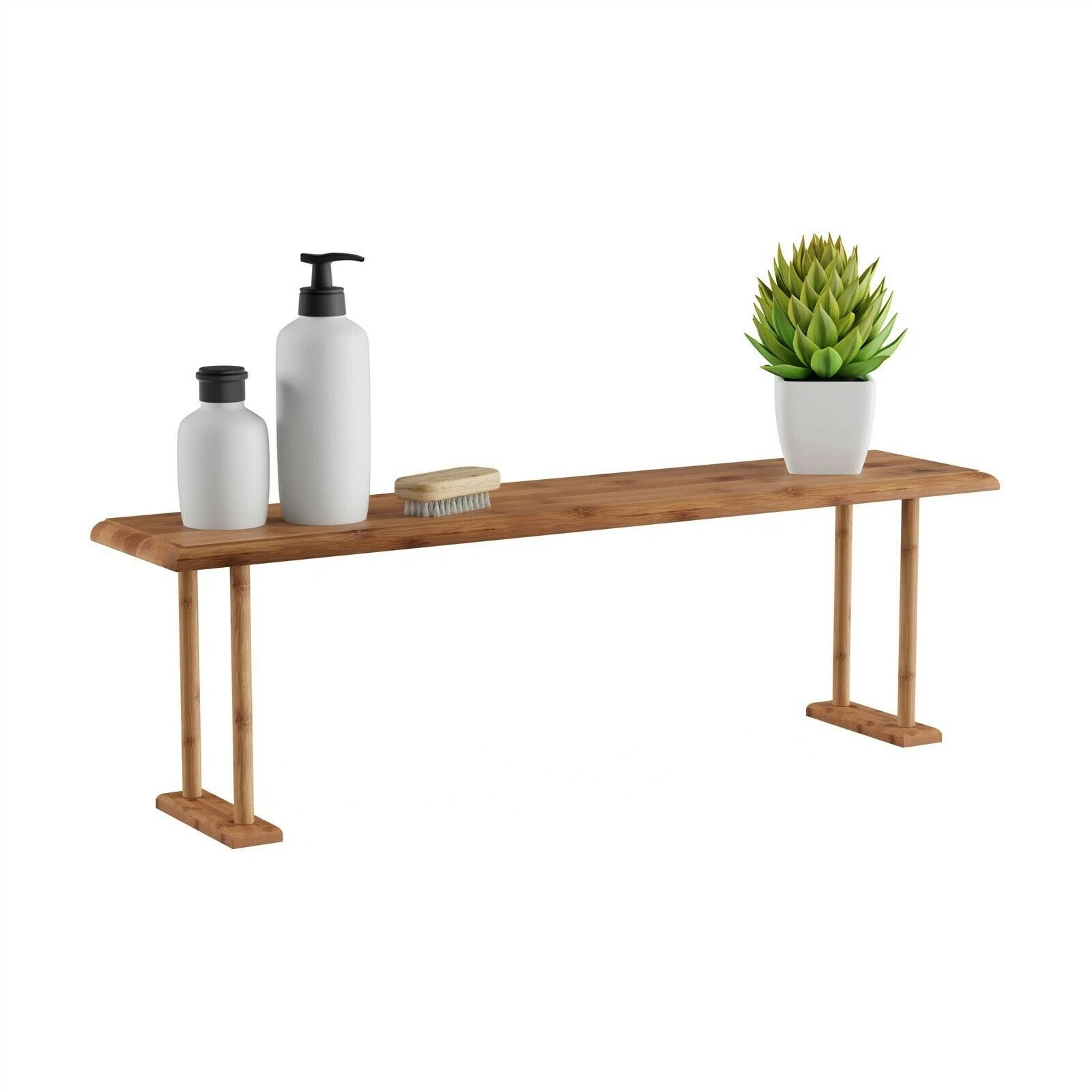 Bamboo Wooden Over the Sink Space Saver Organizer Kitchen Shelf Storage 30 Inch
Opens in a new windo