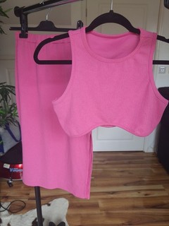 Shein Summer Vest & Maxi Skirt Co ord Set Size UK Small
