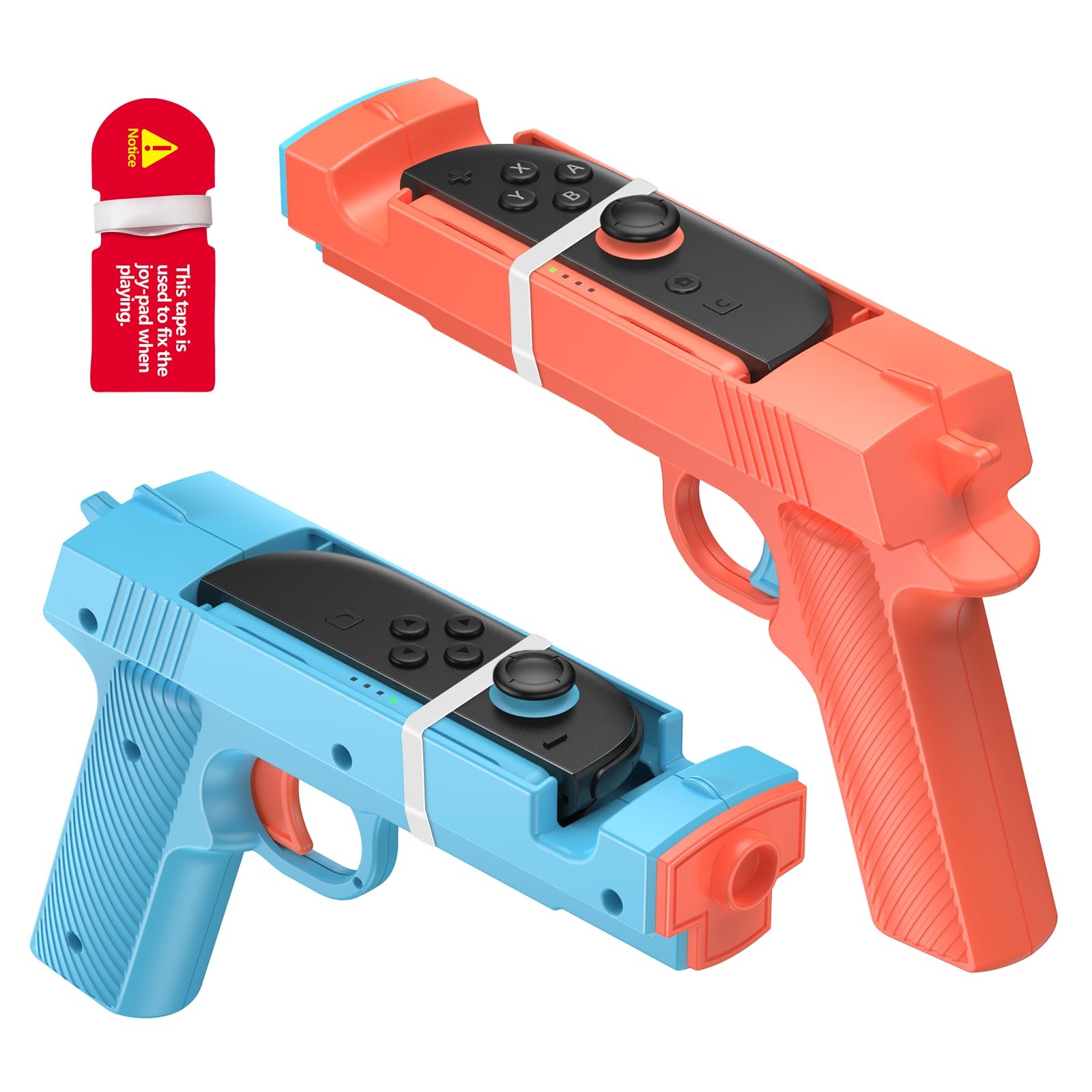 Gun grips Nintendo Switch 2 pour soirées de jeux de tir en famille