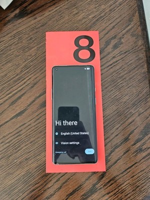 OnePlus 8 Pro IN2023 12/256GB Grün LineageOS 23 Rückseite defekt