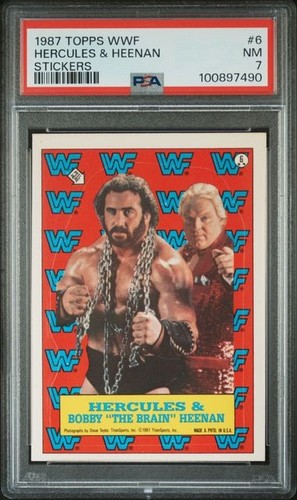 1987 Hercules, Bobby The Brain Heenan #6