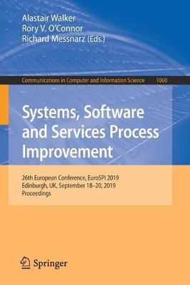 Systems, Software and Services Process Improvement by Alastai... - 9783030280048
